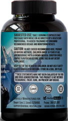 Ingredients and minerals of 5000mg Shilajit capsules