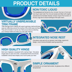 Hion ergonomic nose pad detail highlights anti-slip design that reduces nose prints during long trips.