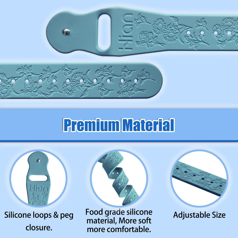 Hion motion sickness bands in beryl bohemia pattern provide adjustable acupressure on the go