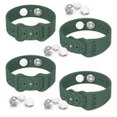 Hion Motion Sickness Bands Pine Green Pack ready for travel and comfort.