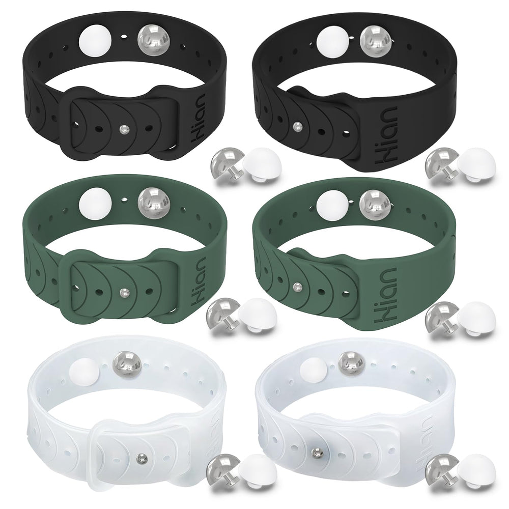 Hion motion sickness bracelets packaging showing travel-ready set