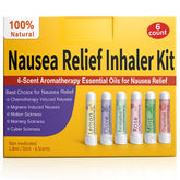 Hion Nausea Relief Inhaler six-pack box for portable nausea relief