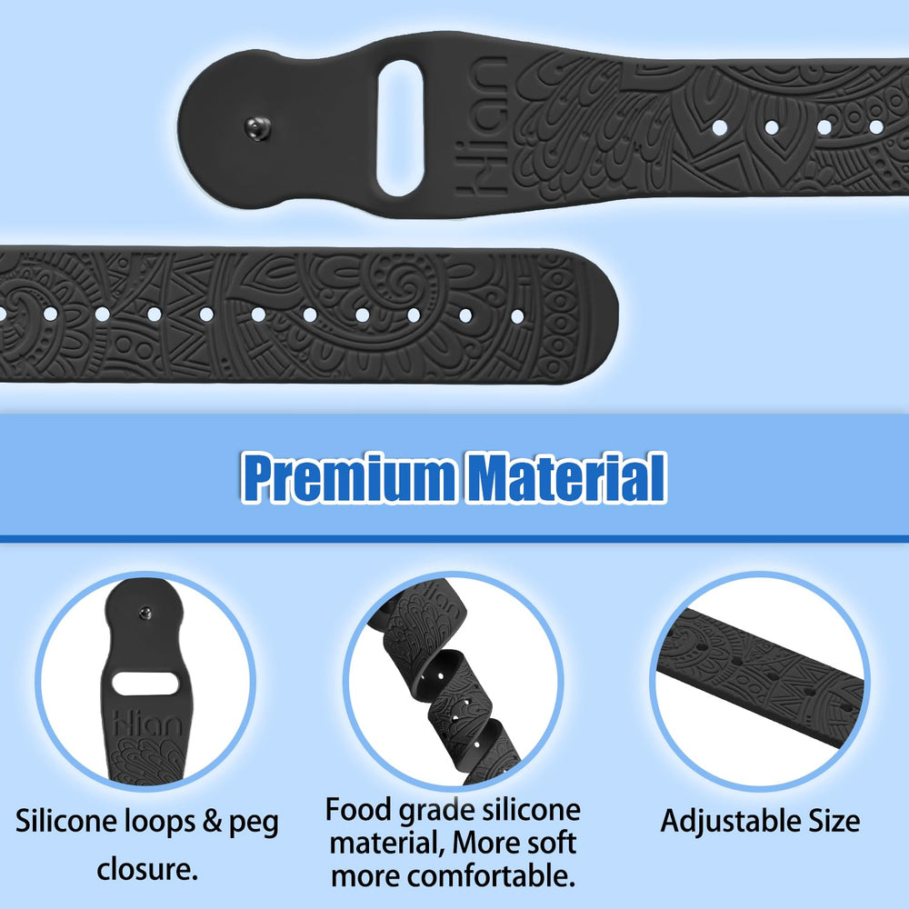 Hion sea sickness wristbands on wrist demonstrate stylish, adjustable fit for everyday travel.