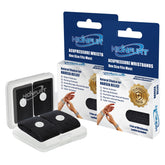 Hionfurt motion sickness bands front view black for travel relief