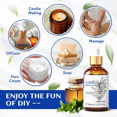 Diluted clove oil with carrier oil for gums
