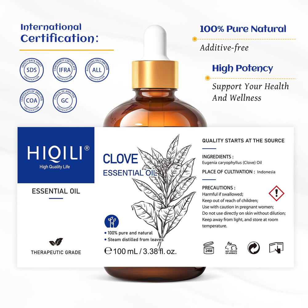Safety precautions for clove essential oil