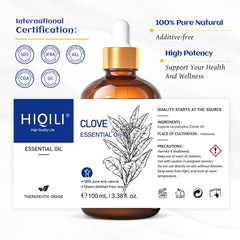 Safety precautions for clove essential oil