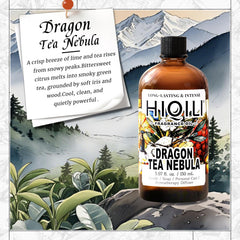HIQILI Dragon Tea Nebula fragrance oil packaging