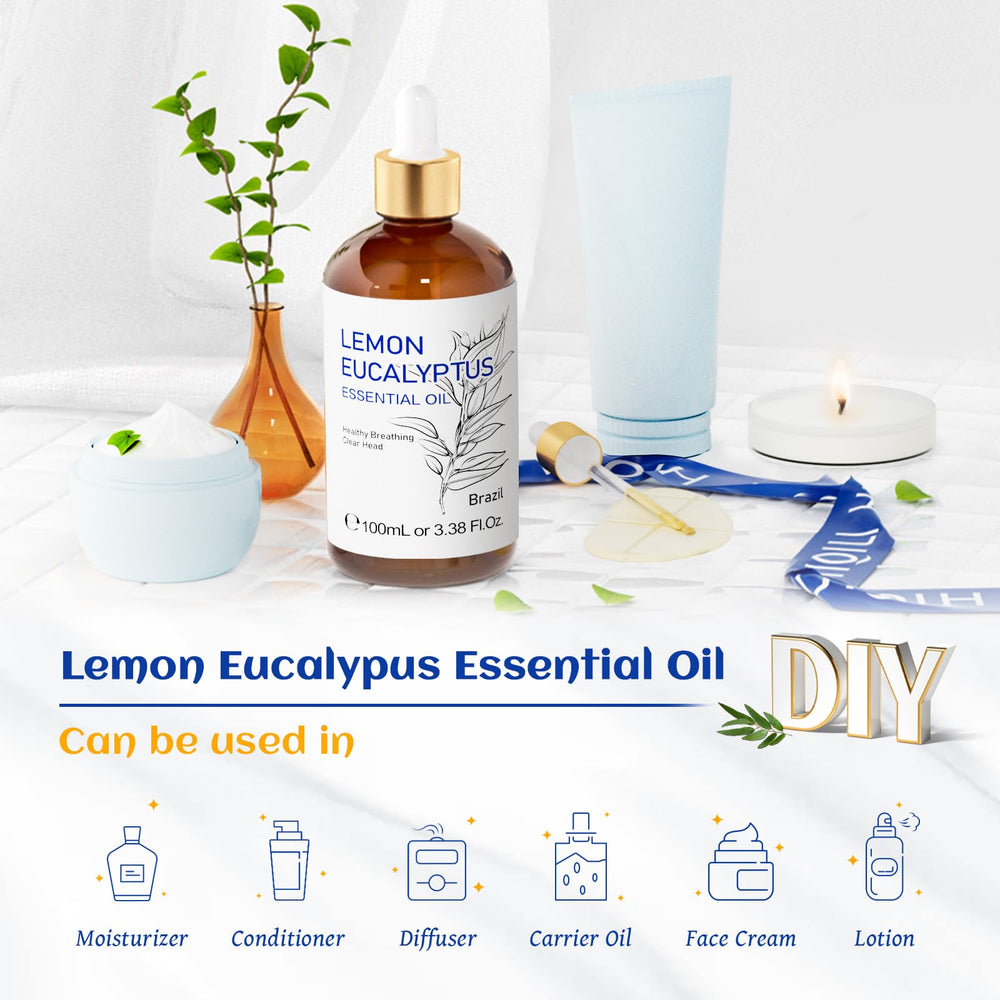 DIY blends with lemon eucalyptus oil