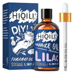 HIQILI Lilac Fragrance Oil bottle, 3.38 Fl Oz, for candles, soaps and diffusers