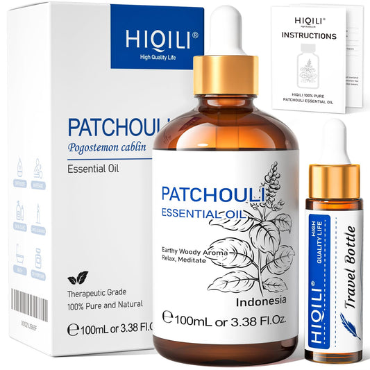 HIQILI Patchouli essential oil bottle 100ml