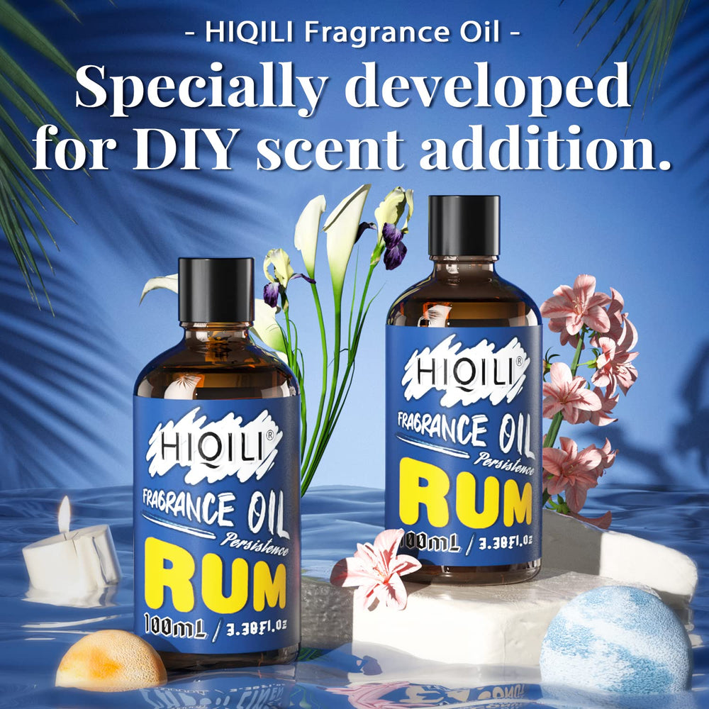 Lotion infused with HIQILI Rum essential oil