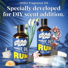 Lotion infused with HIQILI Rum essential oil