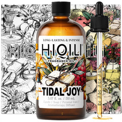 Bottle of HIQILI Tidal Joy Fragrance Oil with label