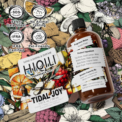 IFRA certification and safety notes for Tidal Joy fragrance oil