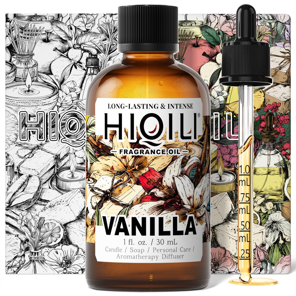 HIQILI Vanilla Fragrance Oil 1oz bottle
