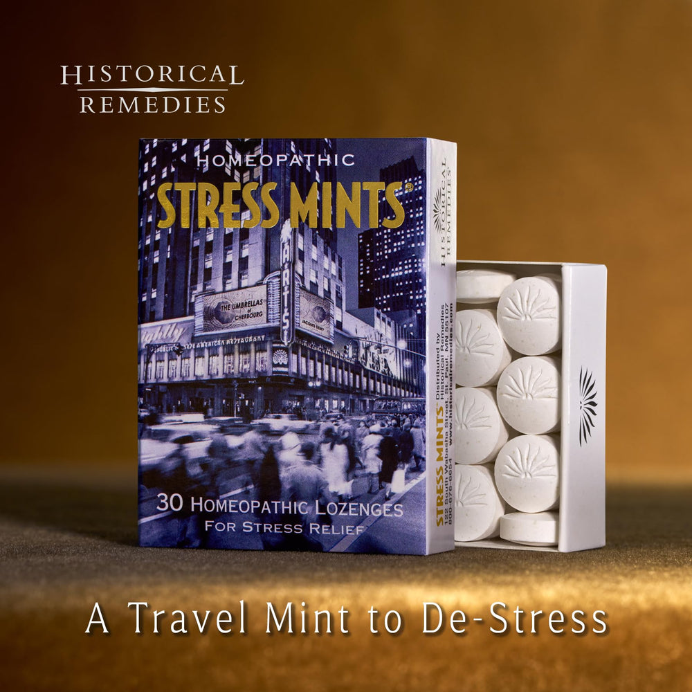 Historical Remedies Stress Mints 6-pack back view