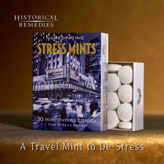 Historical Remedies Stress Mints 6-pack back view