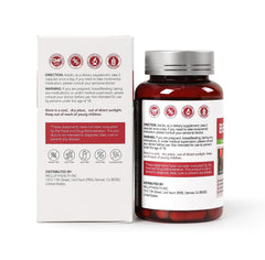 GMP quality assurance seal and testing process illustration