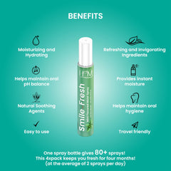 HM Dry Mouth Flavoured Spray Lime flavor bottle