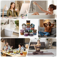 Use cases for HOFOGOTOWIN candles: travel, work, spa, yoga