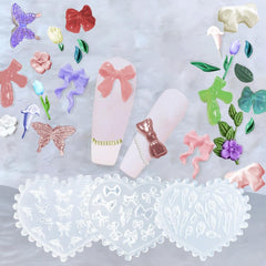 HOIEPJAP soft, flexible nail molds ease demolding and protect fine details.