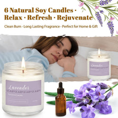 Jasmine scented candle from the gift set