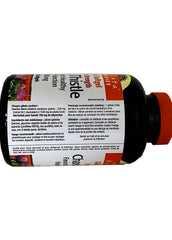 Holista Milk Thistle supplement facts label
