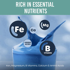 Ingredients list for HOLISTIC BIN Blue Spirulina Powder
