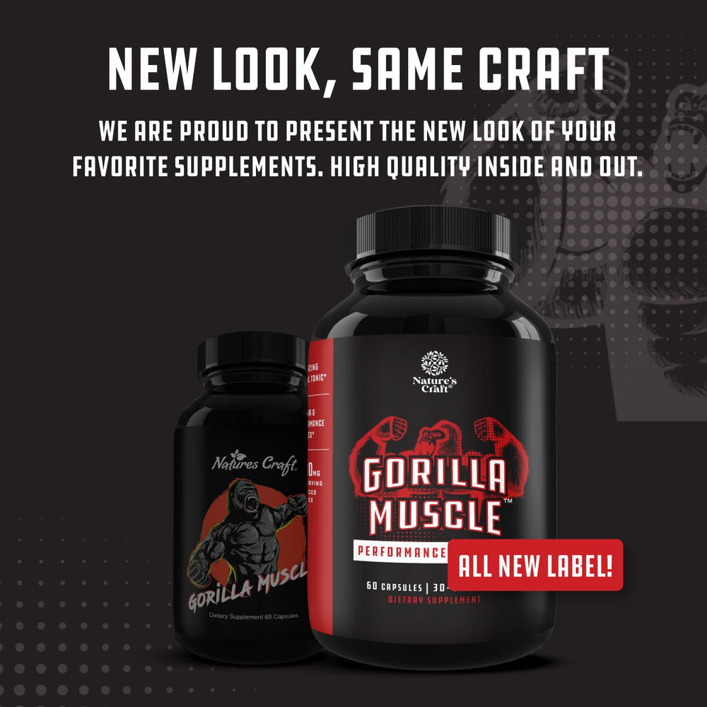 Herbal health supplement branding for men's vitality