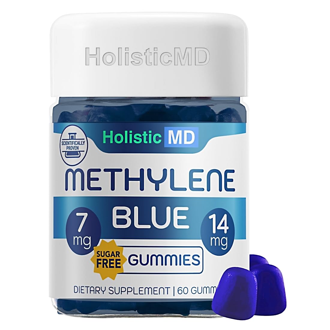 Holistic MD Methylene Blue Gummies 7mg & 14mg – USP Pharma Grade, Suga ...