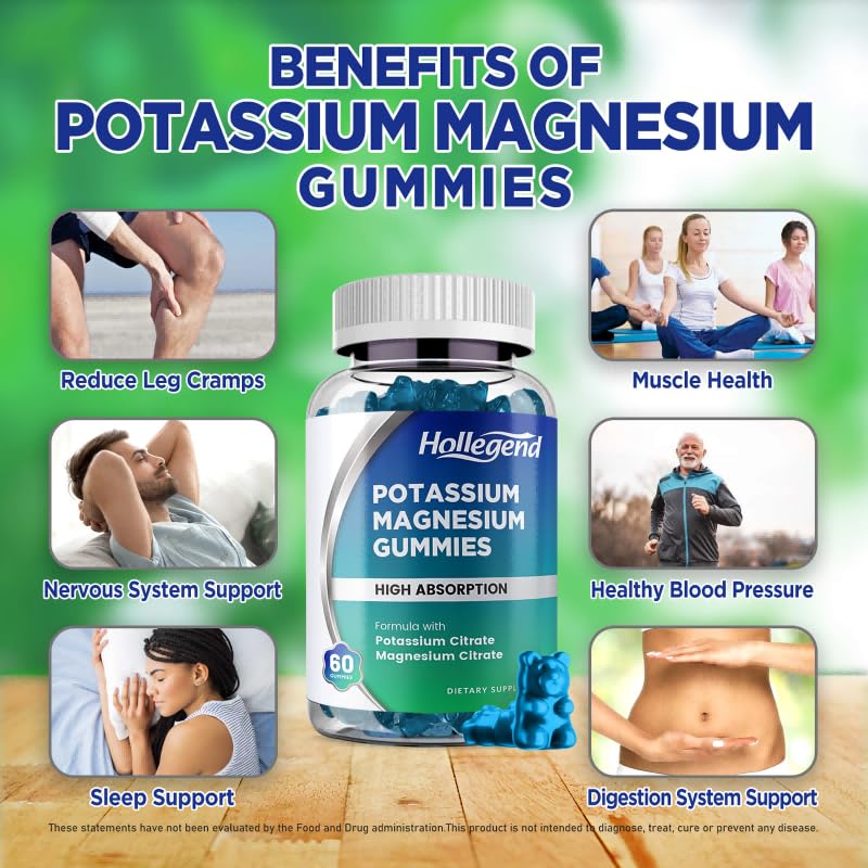 Nutritional facts panel for HOLLEGEND gummies