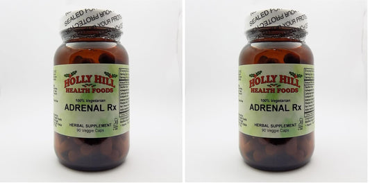Holly Hill Health Foods Adrenal Rx 2-pack with 90 vegetarian capsules