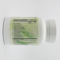 Ultra Veggie Enzymes capsules showing non-animal enzyme blend