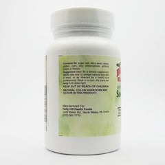 Close-up of saw palmetto 320 mg softgel capsules