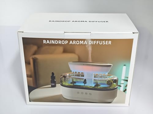 All-in-one humidifier, aroma diffuser, night light and ambient light in a single device