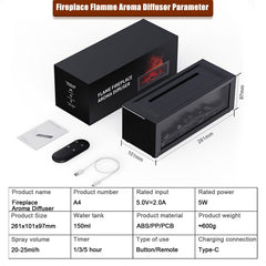 Auto-off safety feature and USB-powered diffuser