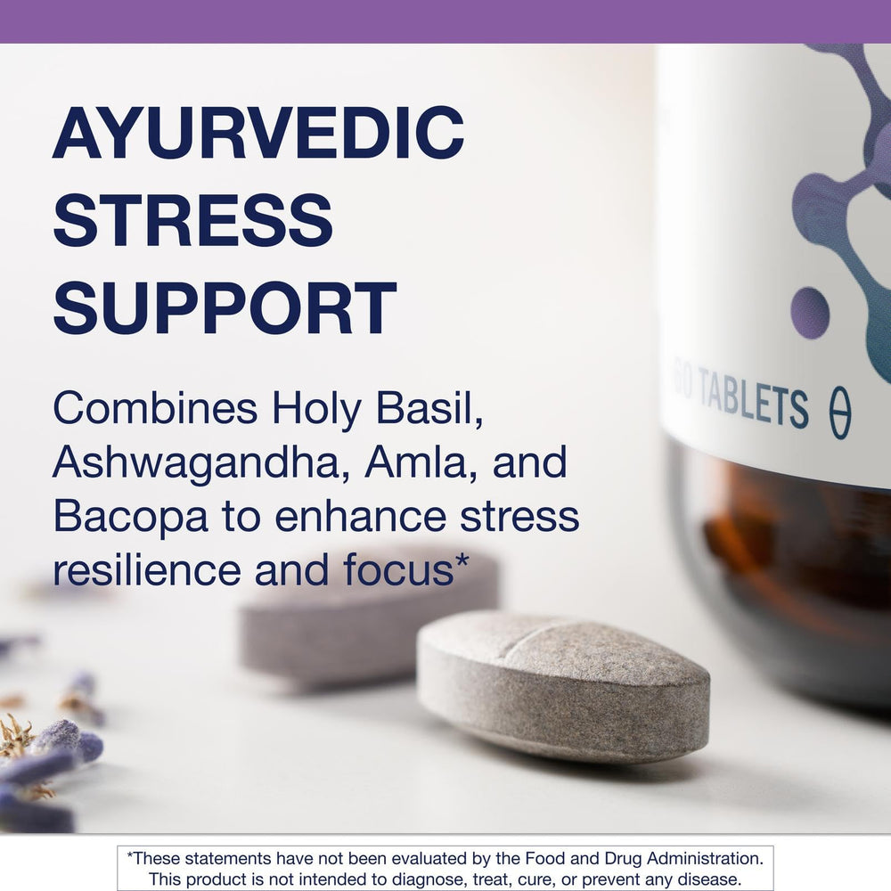 Holy basil leaves used in the Ayurvedic blend