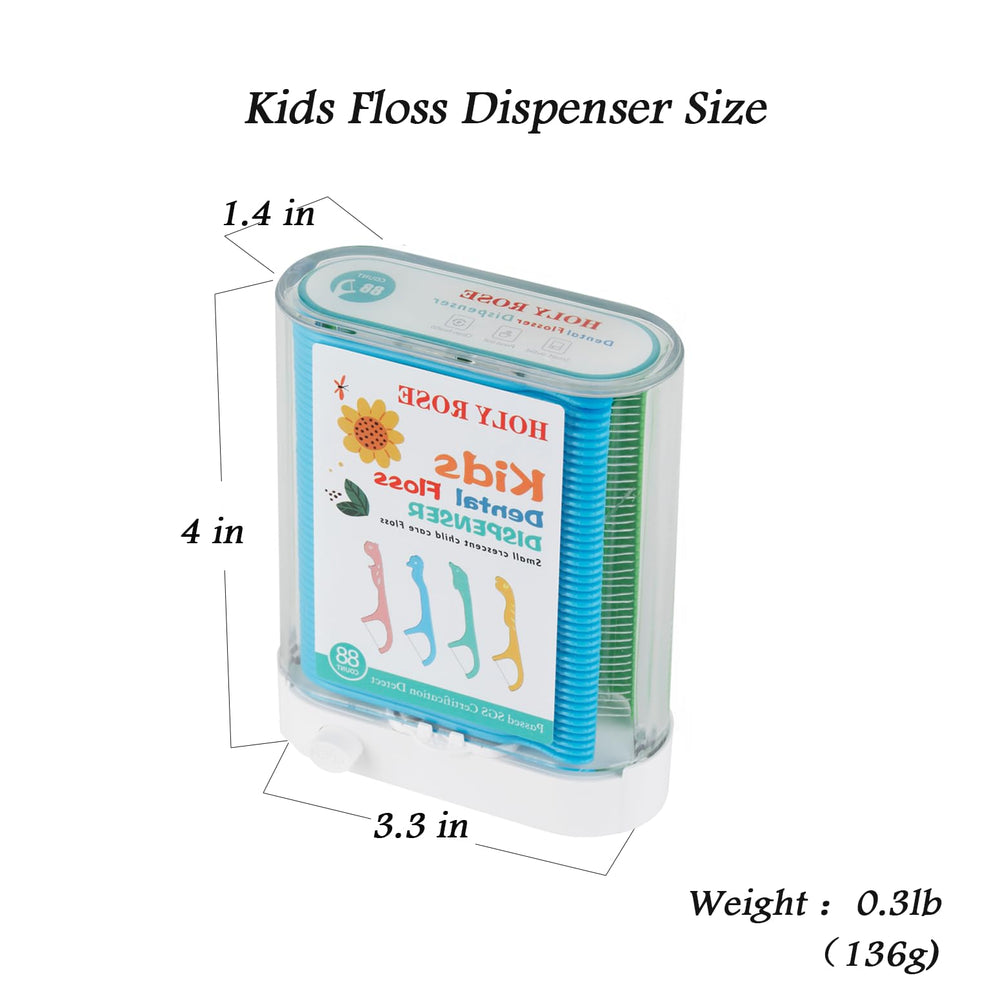 Neat hygienic packaging of Holy Rose floss dispenser