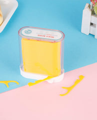 Unwaxed dental floss for kids