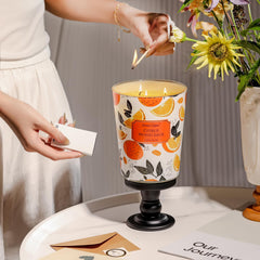 Gift-ready jar candle for events and home decor