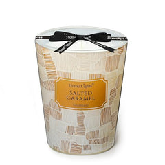 HomeLights Salted Caramel Soy Wax Candle in 6.7oz jar with 1-wick