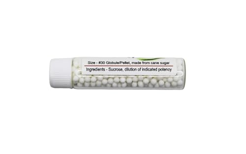 Three 2-dram glass vials containing Crotalus Horridus 30C pellets