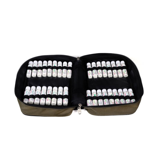 Front view of Homeopathy Pregnancy and Birth Care Kit in zip case