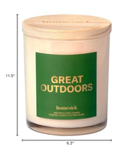 Ready-to-gift Homesick Great Outdoors candle for home or gifting
