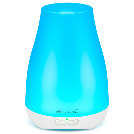 Homeweeks 100ml colorful diffuser front view