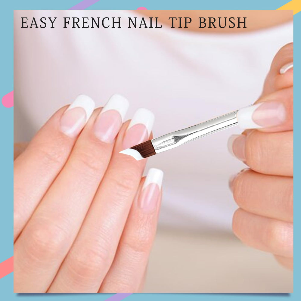 Honey Joy pro brush pack supports multiple French manicure styles.