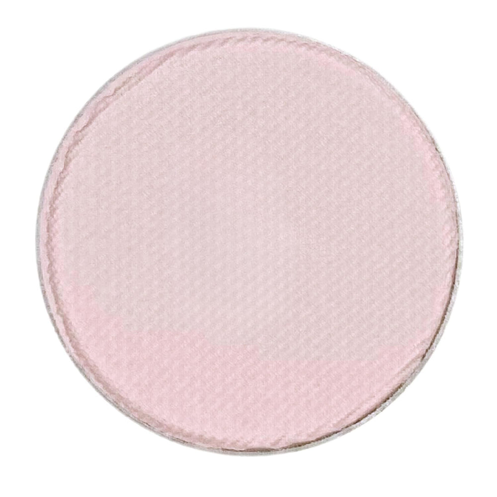 Honeybee Gardens Ballet eye shadow refill shows vibrant matte lavender pink for versatile daytime looks.