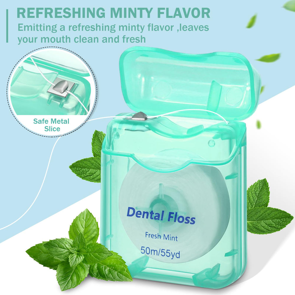 Braided wide-flat floss design detail