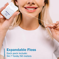 Compact lightweight travel floss bulk pack